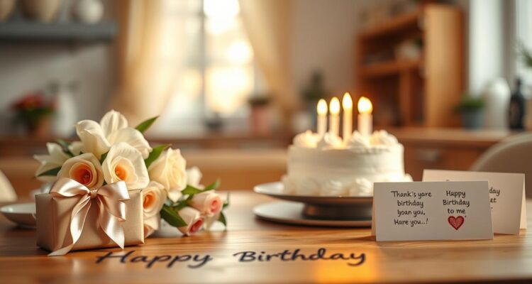 Podziękowania za życzenia urodzinowe