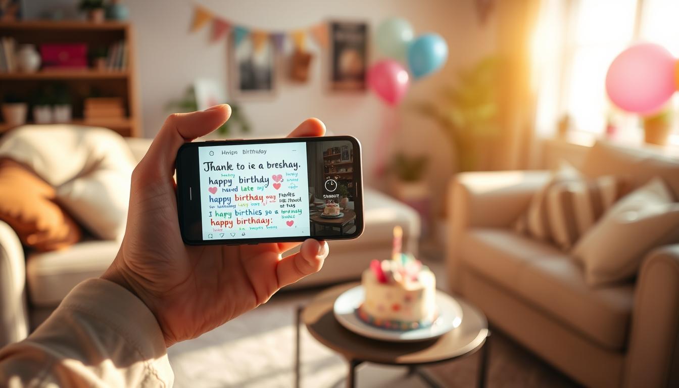 Podziękowania za życzenia urodzinowe na fb