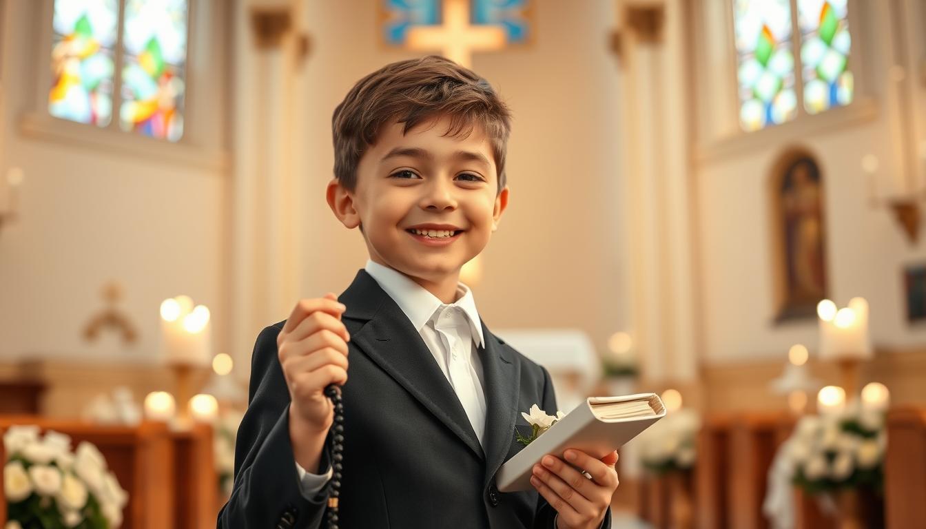 Życzenia komunijne dla chłopca
